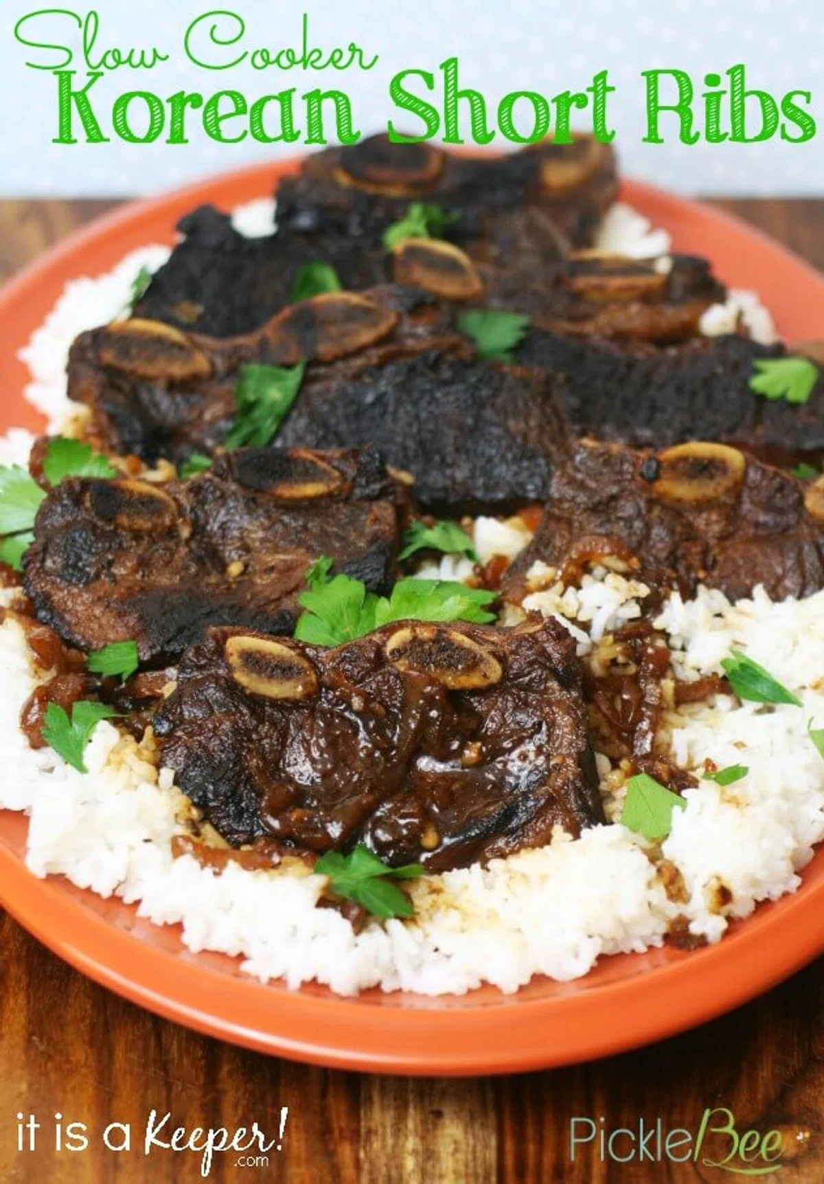 Slow Cooker Korean Short Ribs