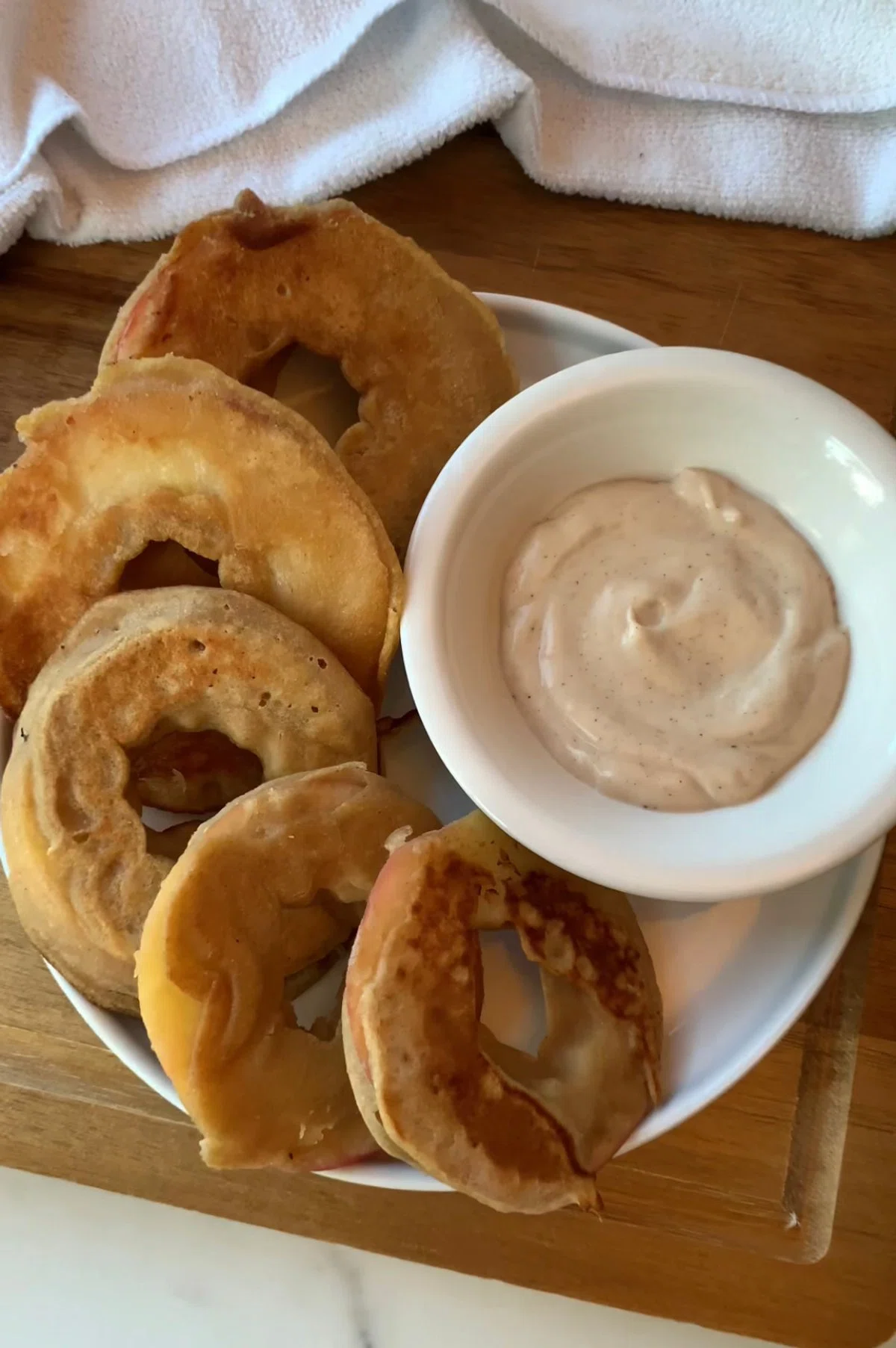 Apple Pancake Rings