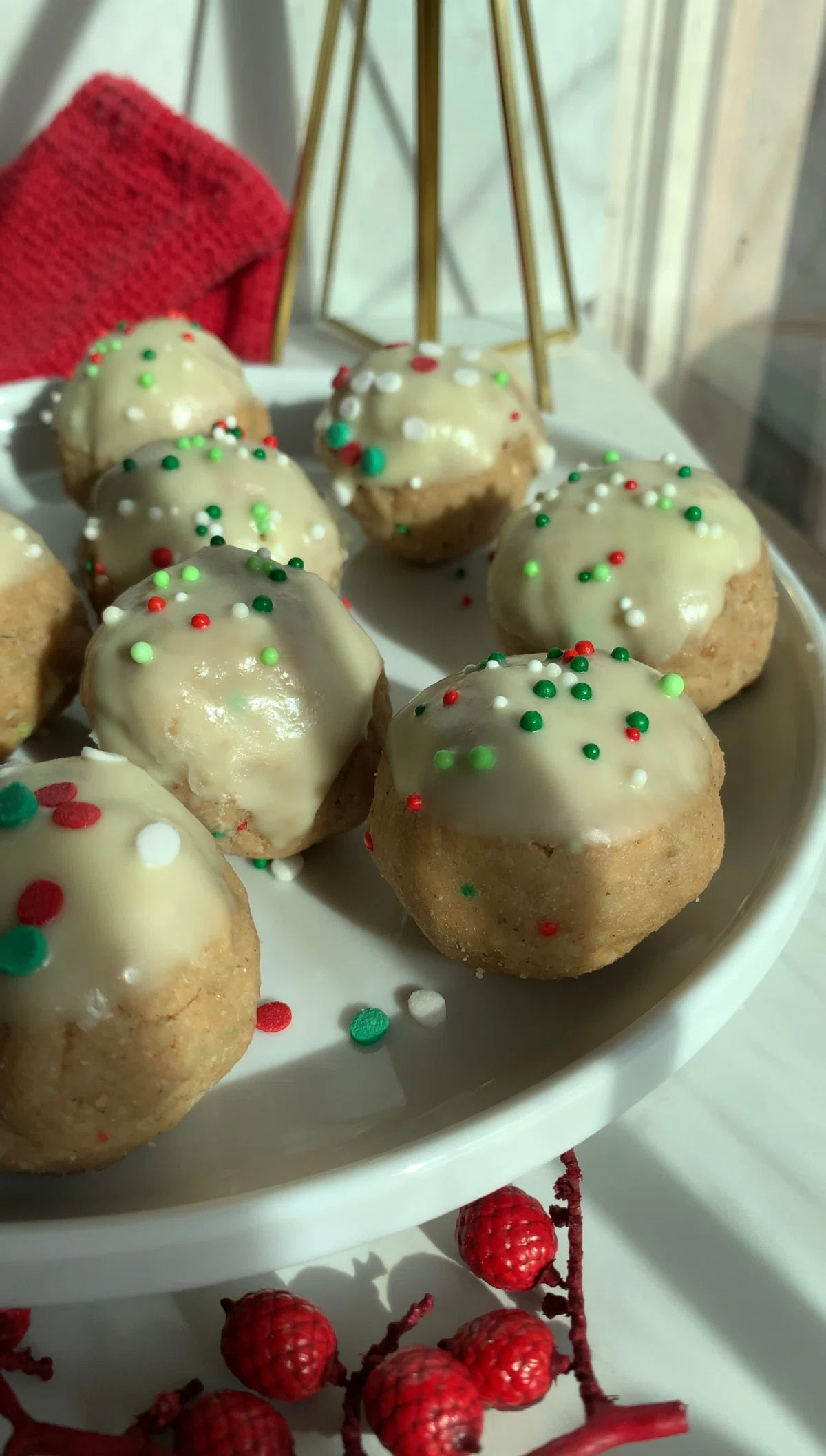 Sugar Cookie Protein Bites