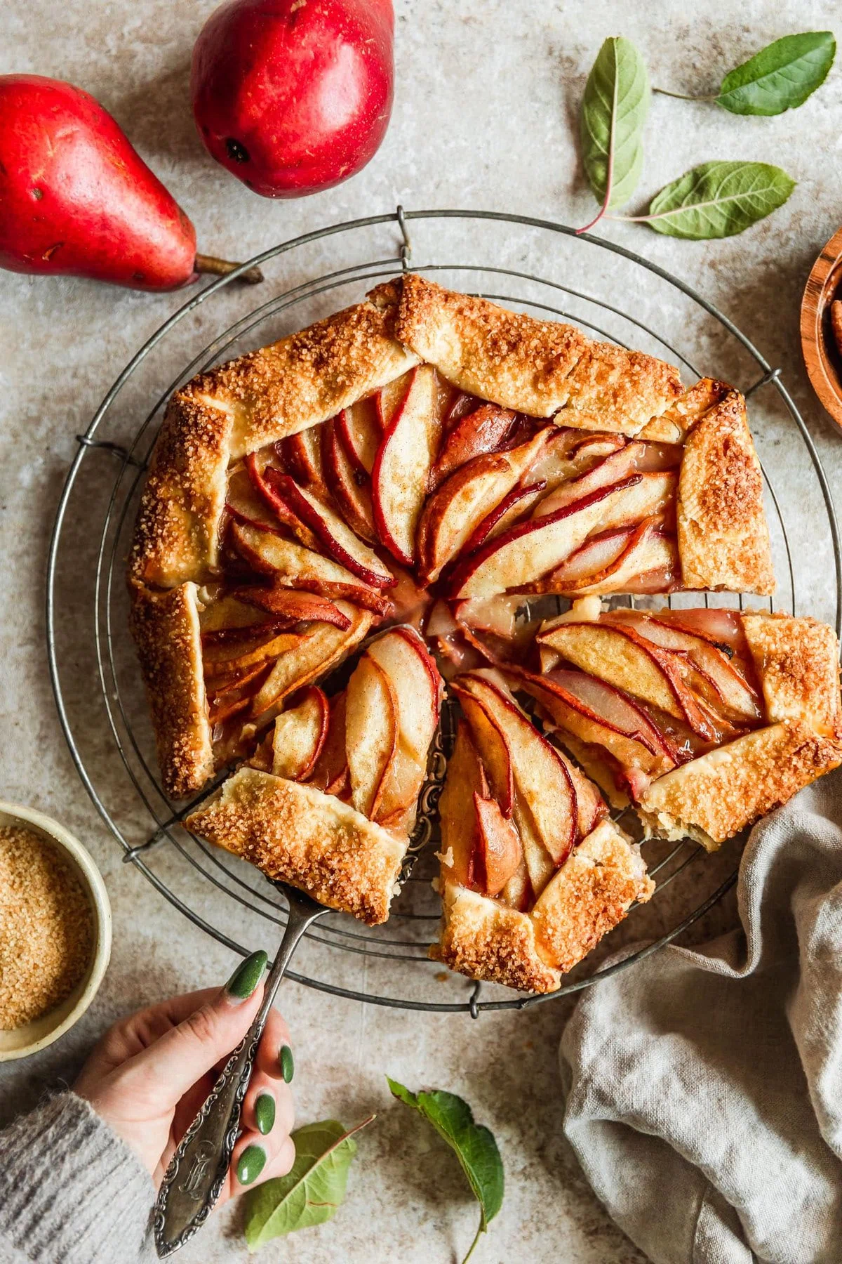 Ginger Pear Galette