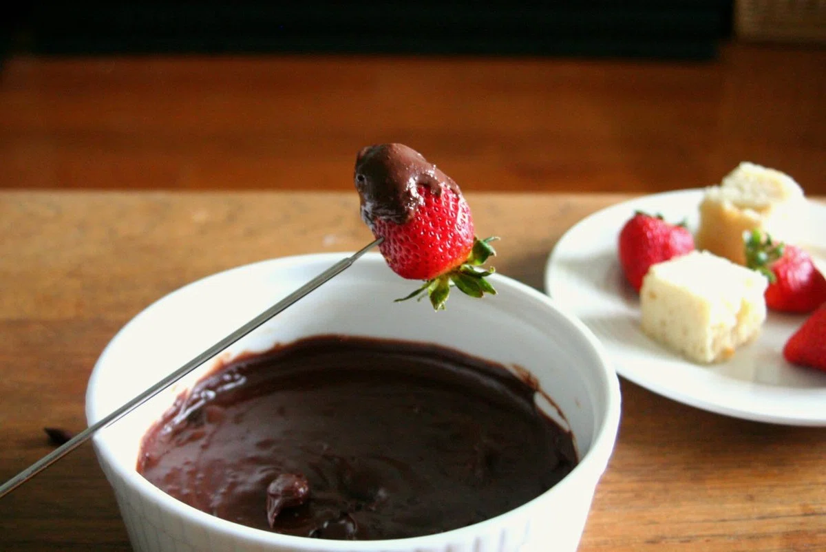 Chocolate Fondue For 2 (Or 4 Or 6 Or…)