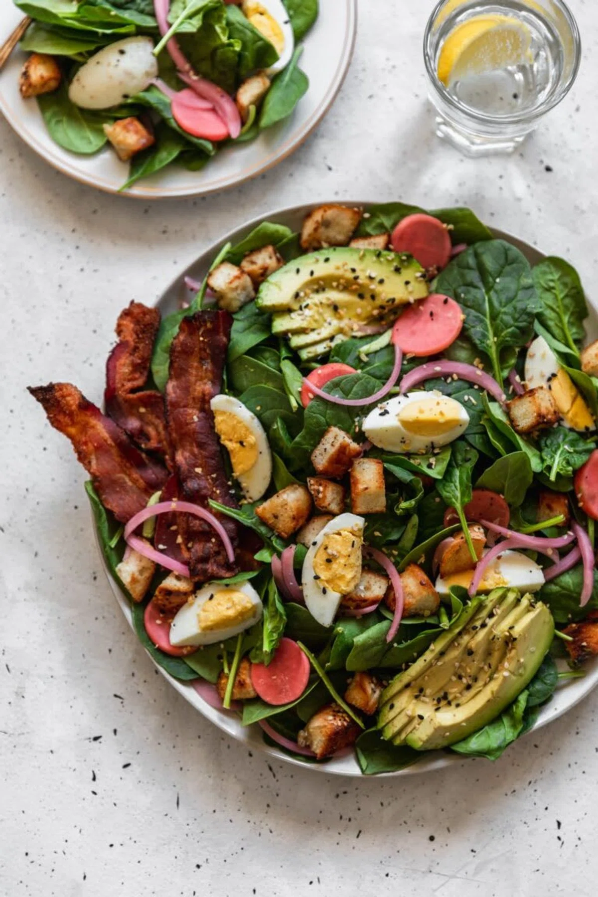 Everything Bagel Breakfast Salad