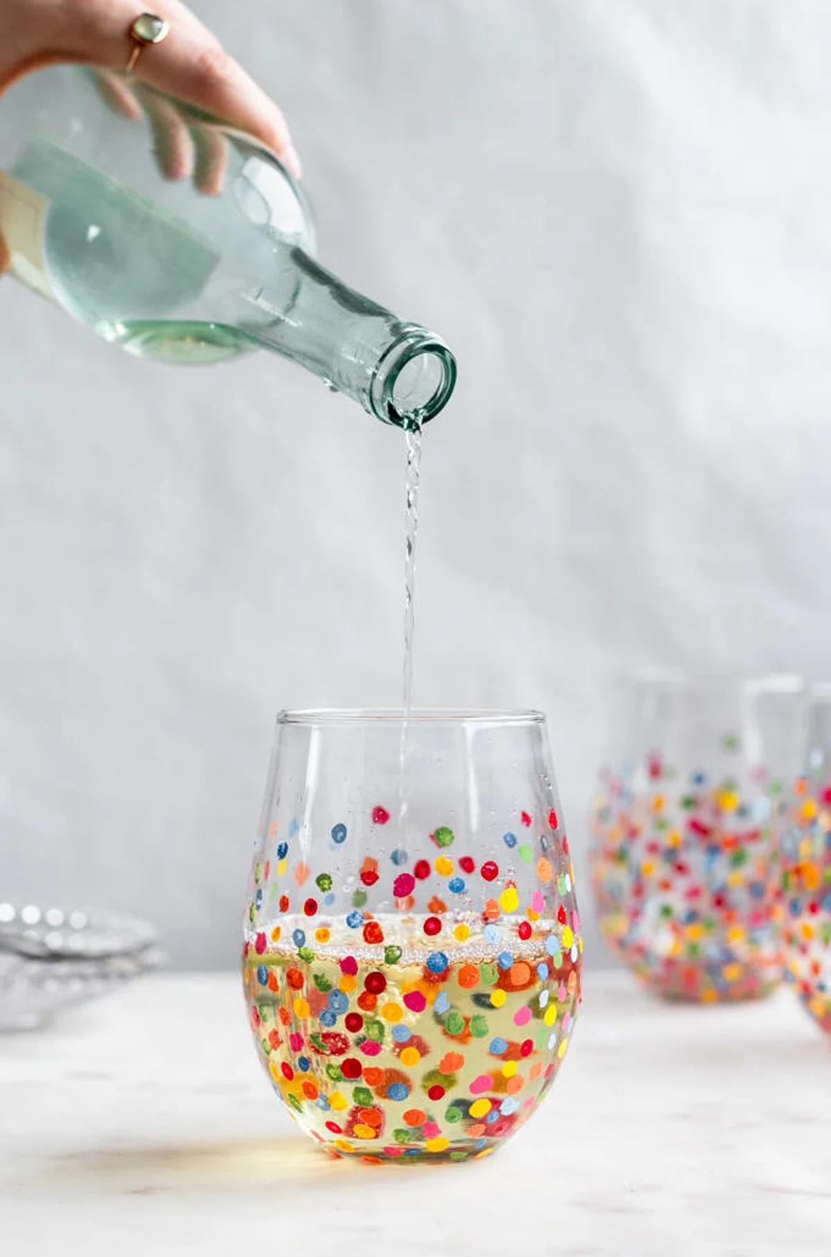 Diy Painted Wine Glasses