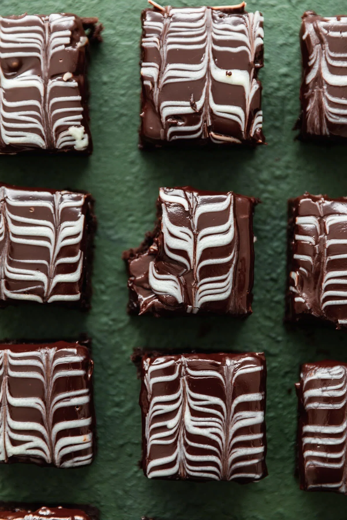 Fudgy Irish Coffee Brownies With Whiskey Ganache