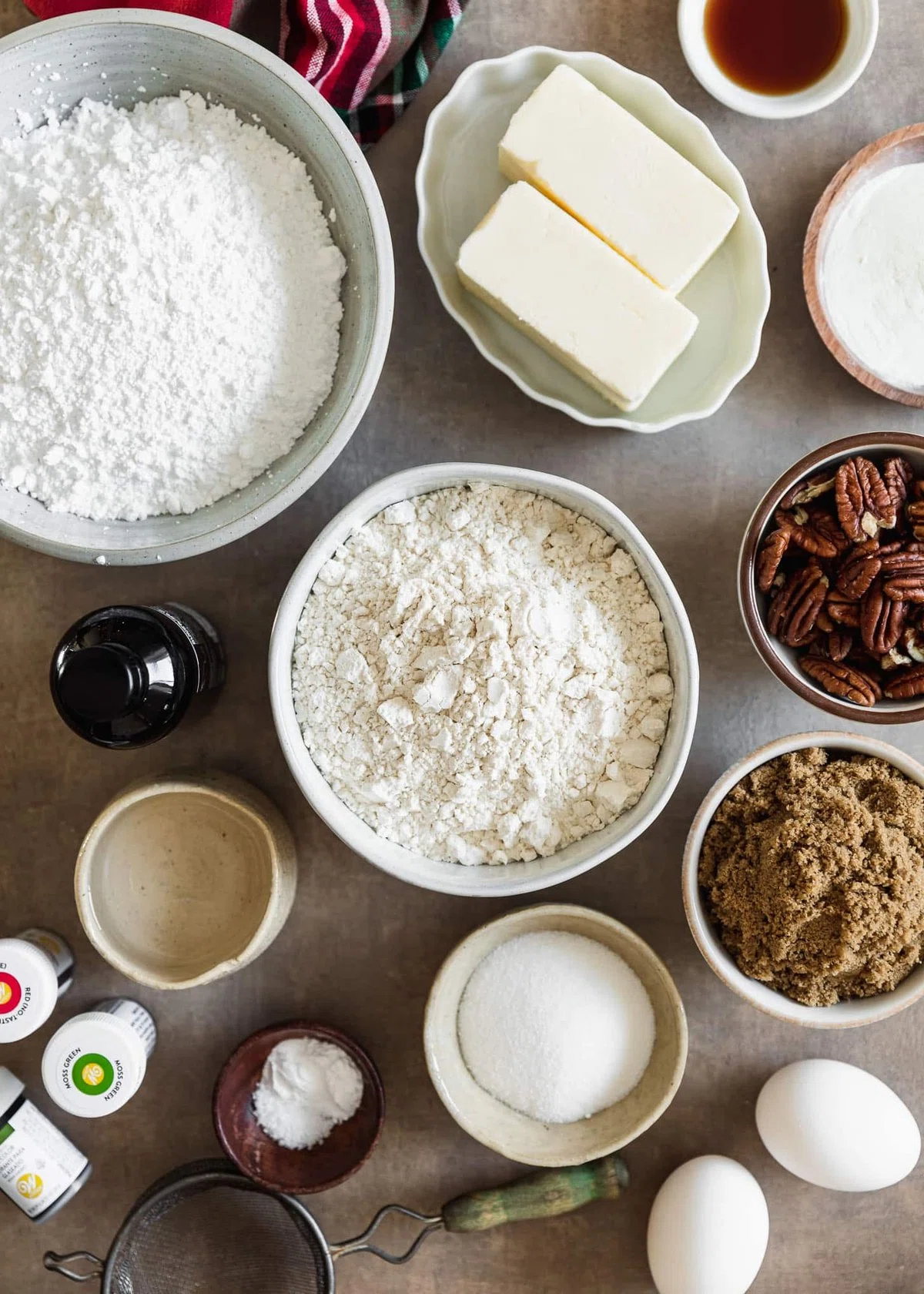 Pecan Sugar Cookies With Maple Icing