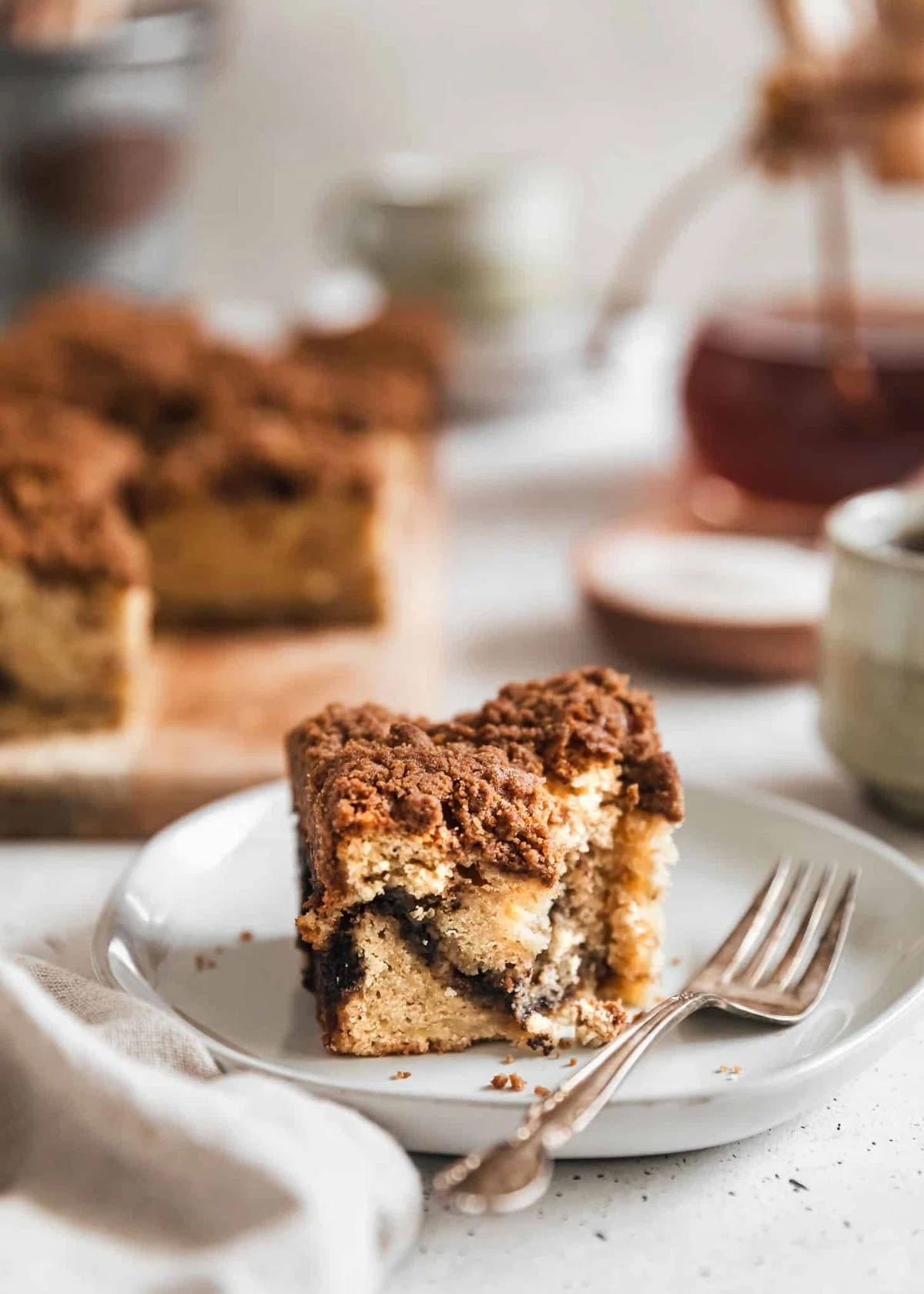 Brown Butter Banana Coffee Cake