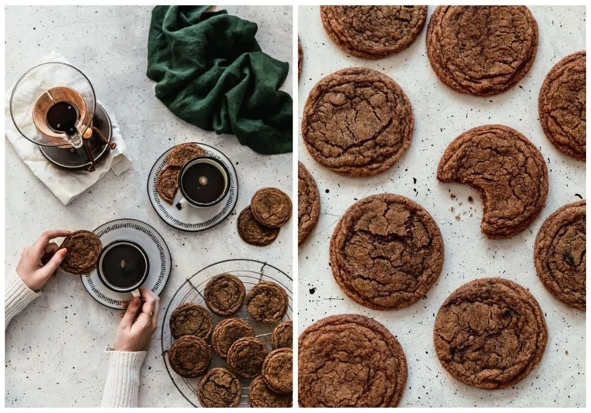 Chewy Coffee Cookies