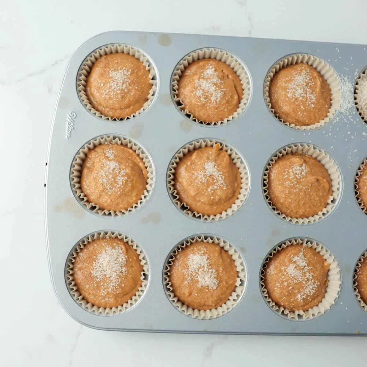 Gingerbread Banana Muffins