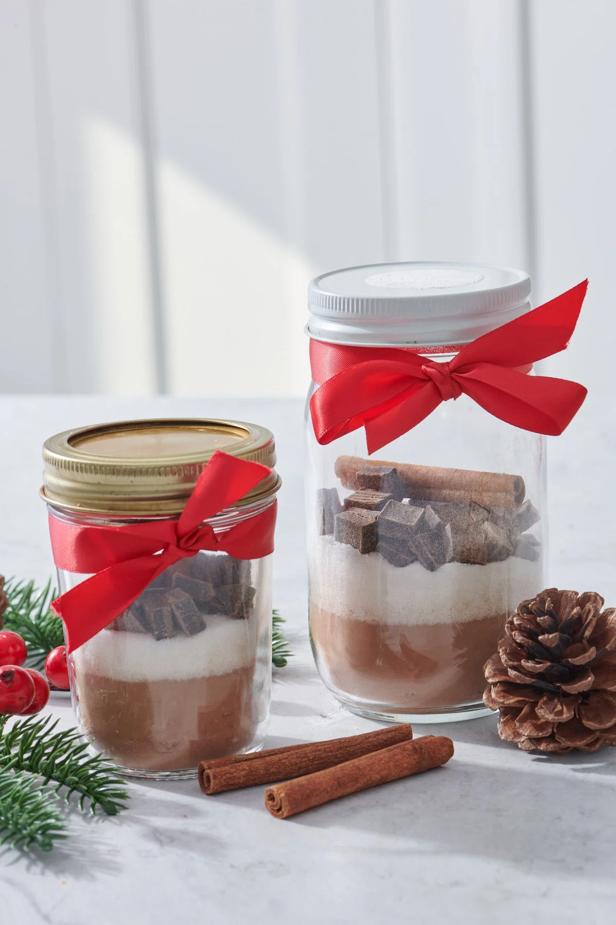 Double Chocolate Hot Cocoa in a Jar