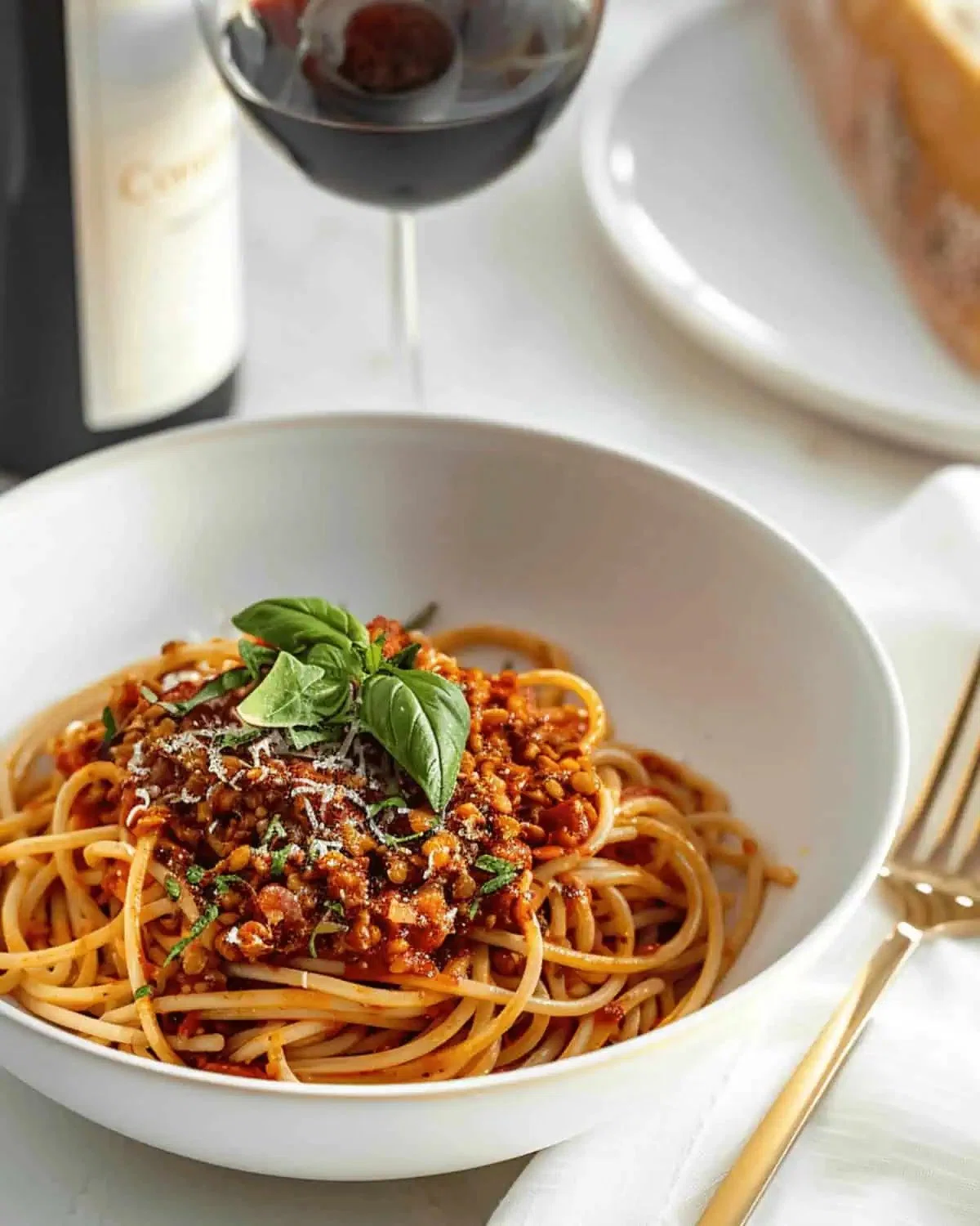 Lentils and Pasta