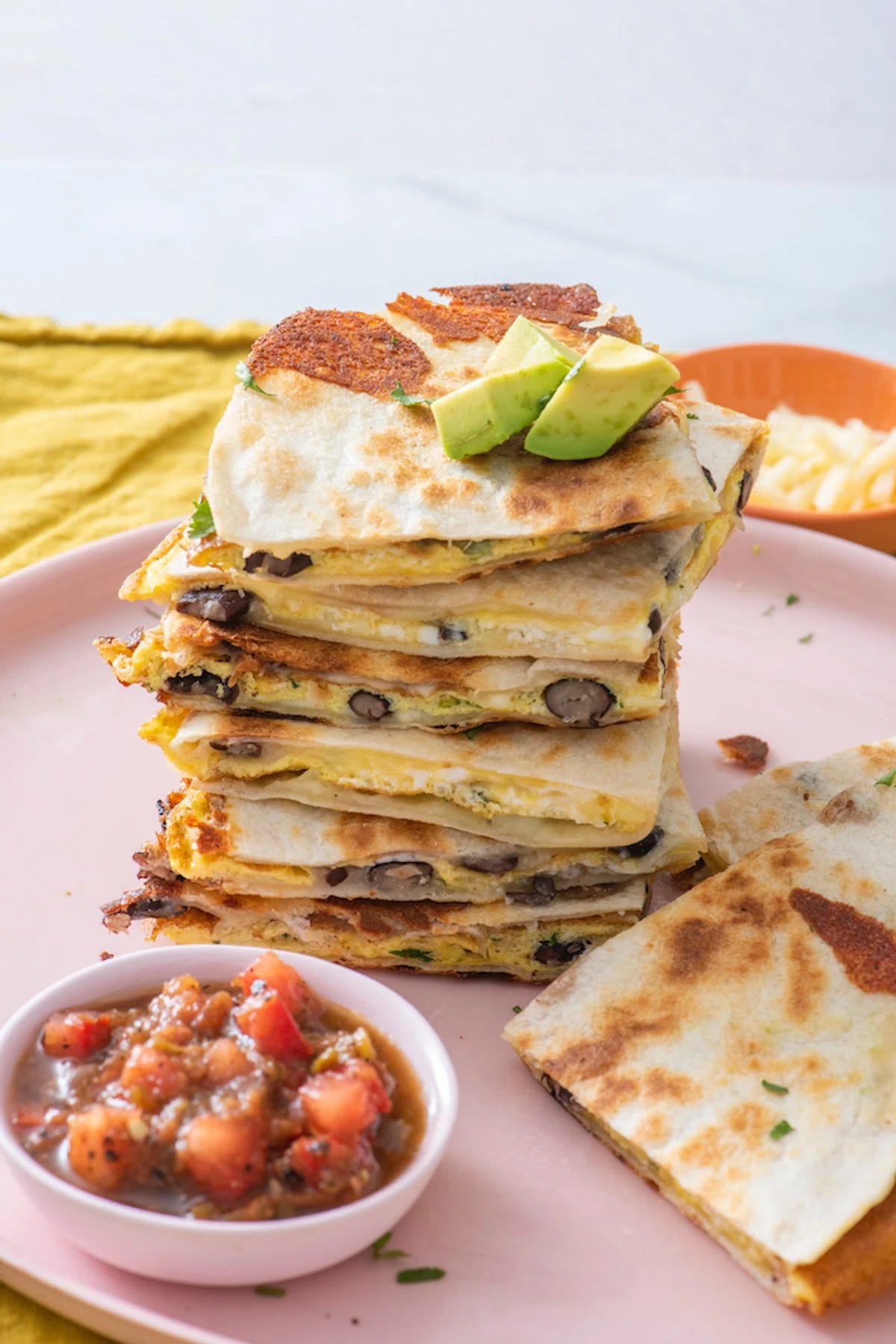 Mexican Egg & Cheese Quesadilla
