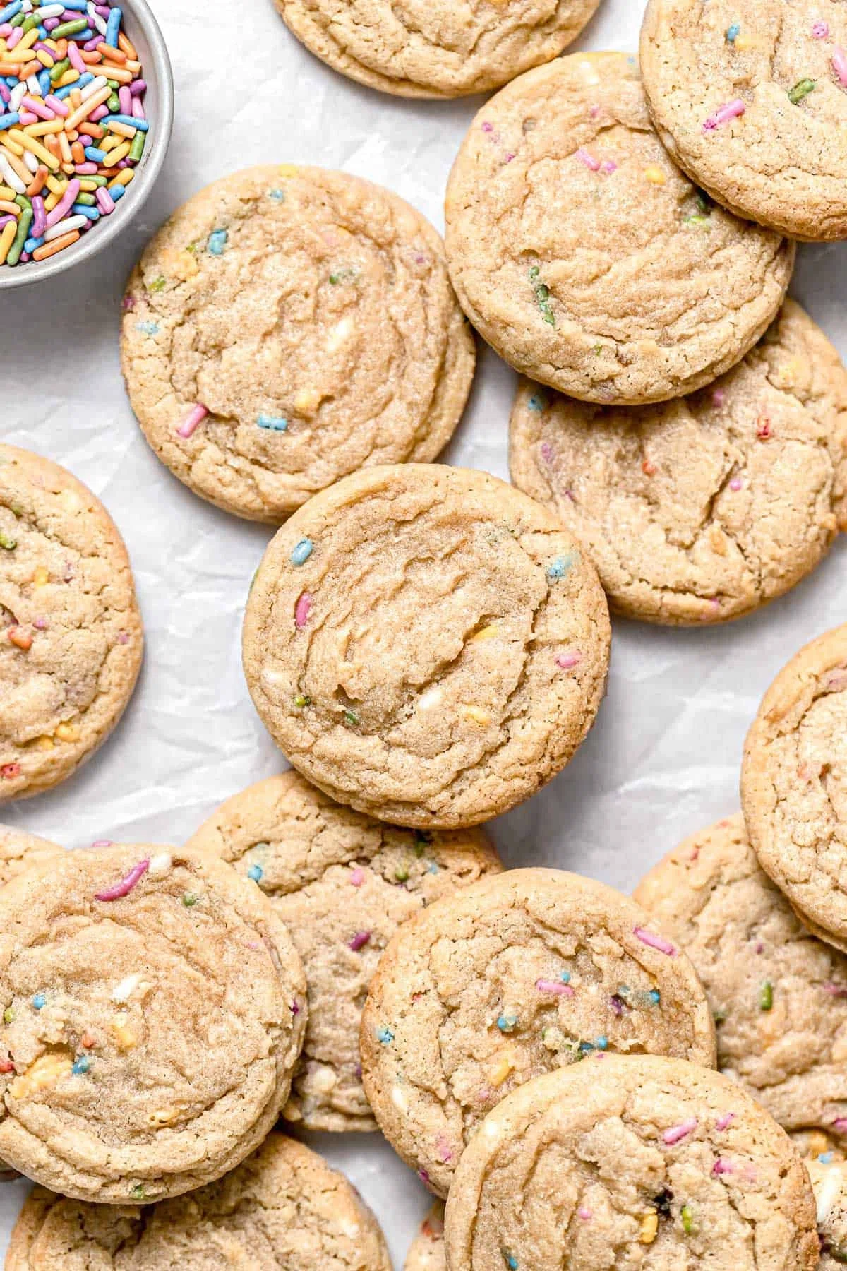 Birthday Cake Sugar Cookies