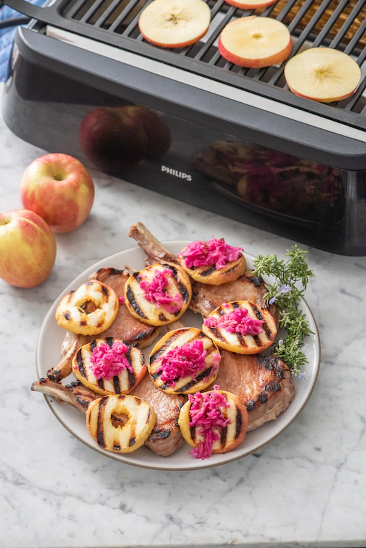 Herb Brined Pork Chops