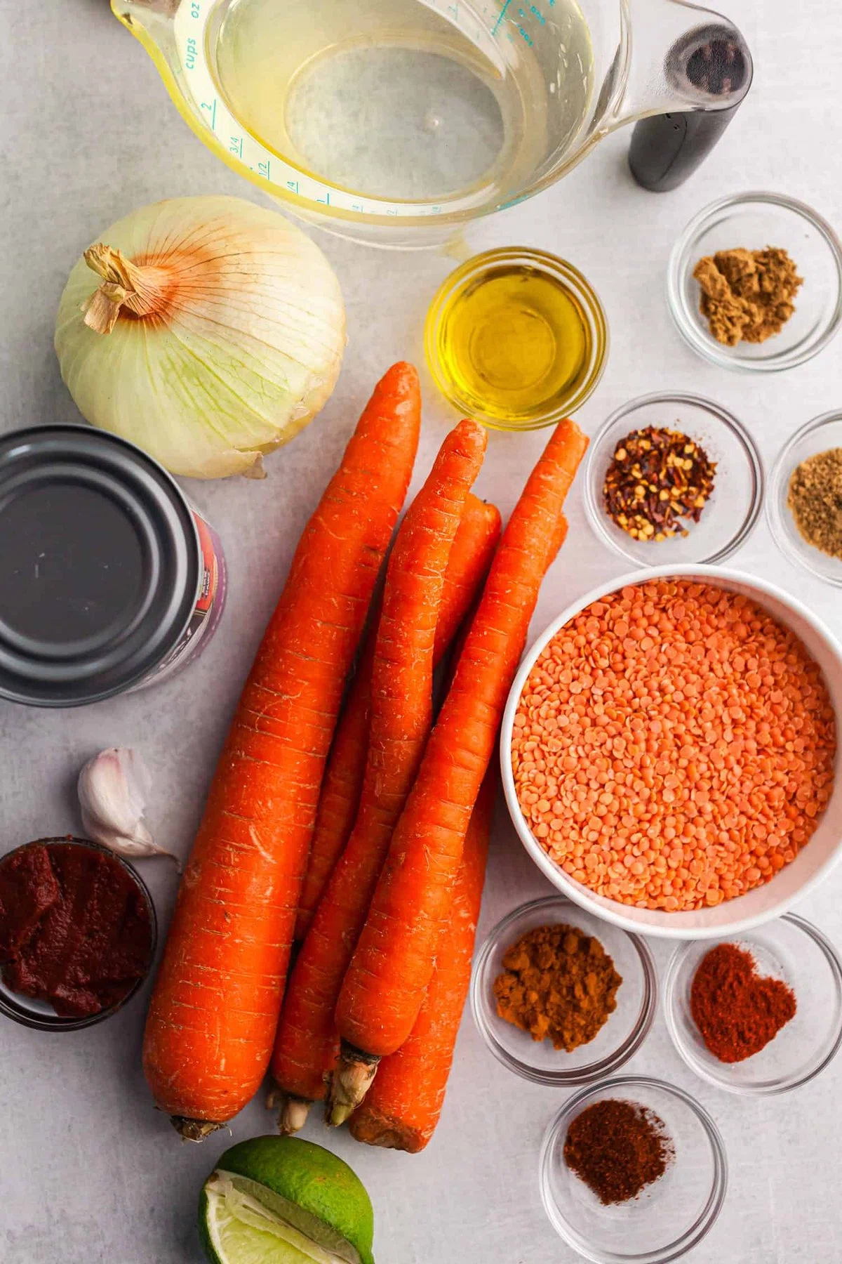 Carrot Lentil Soup