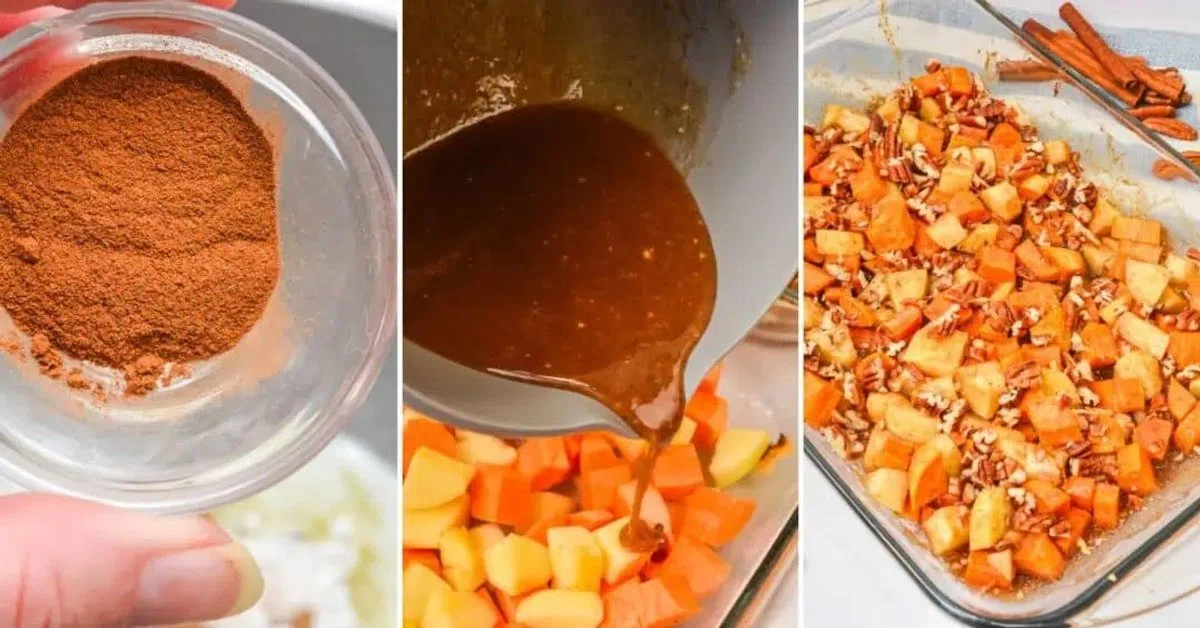 Sweet Potato Apple Casserole