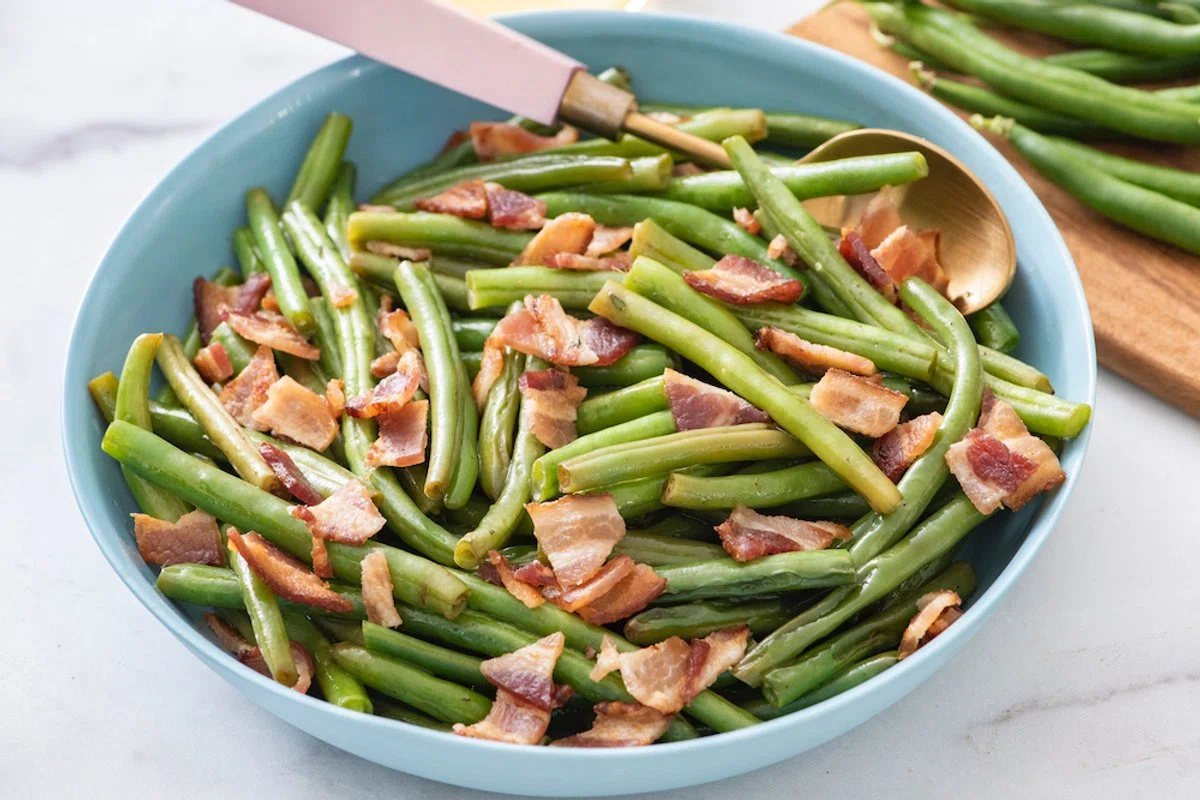 Green Bean and Bacon Saute