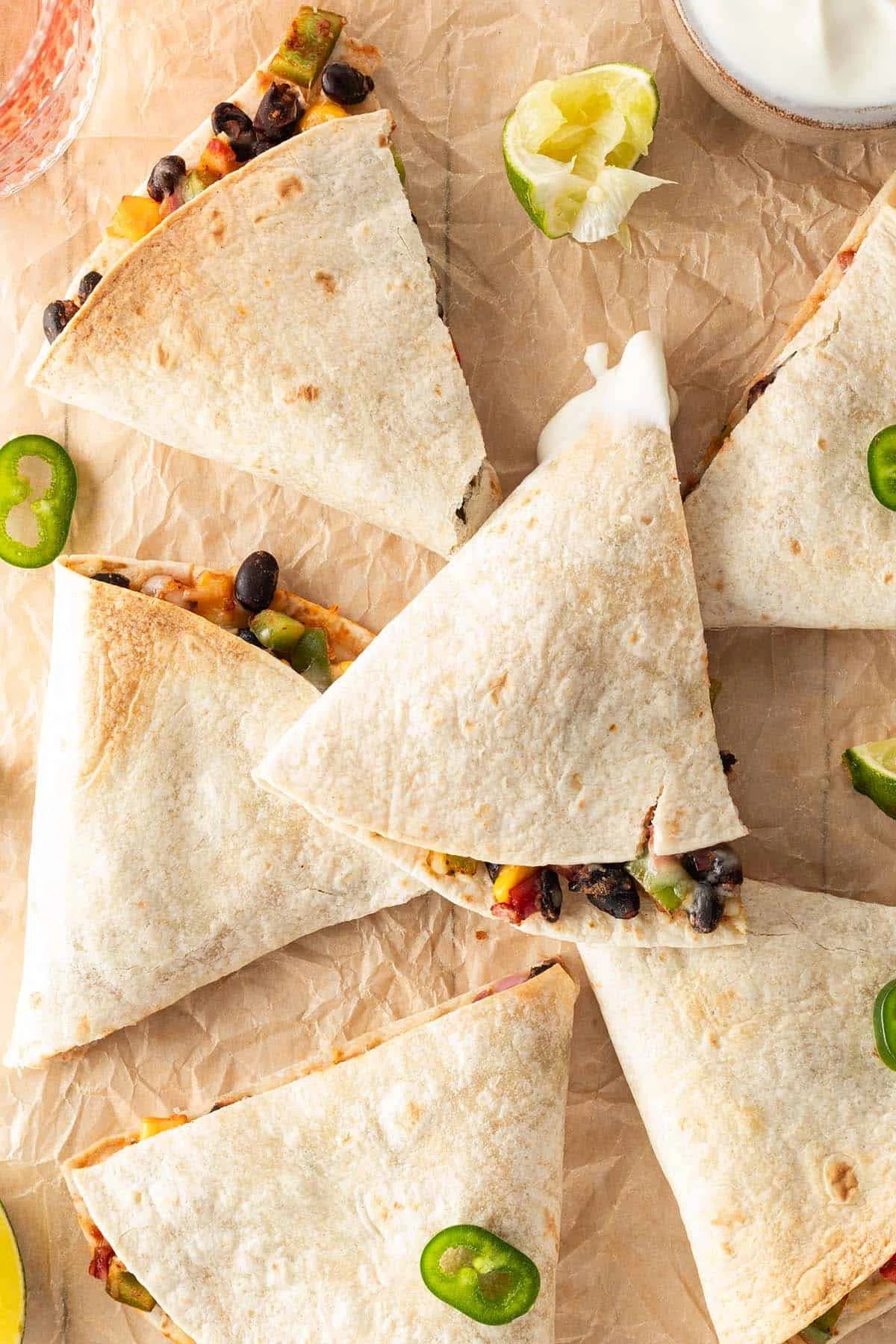 Easy Vegetarian Quesadilla