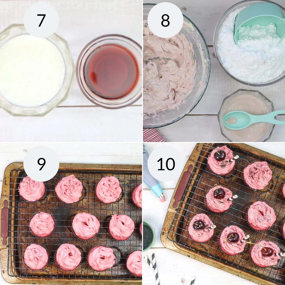 Black Cherry Cupcakes
