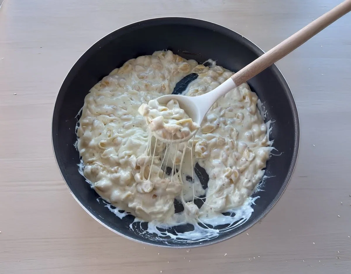 Creamy Truffle Pasta with Truffle Burrata