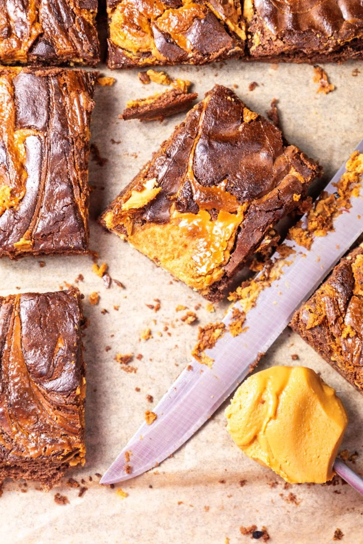 Chocolate Peanut Butter Brownies