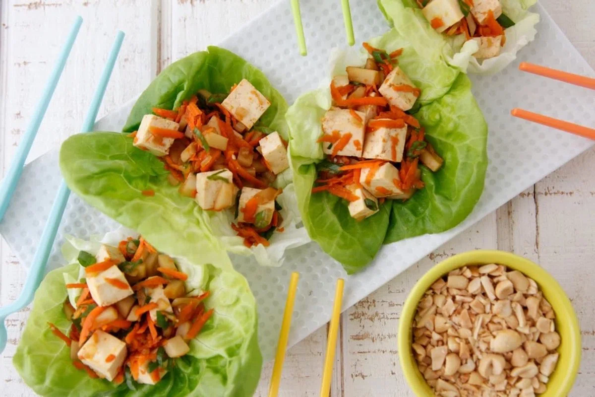 Vegetarian Lettuce Wraps