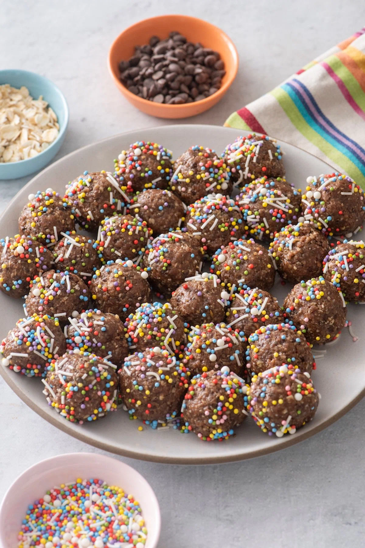 No Bake Cookie Dough Balls