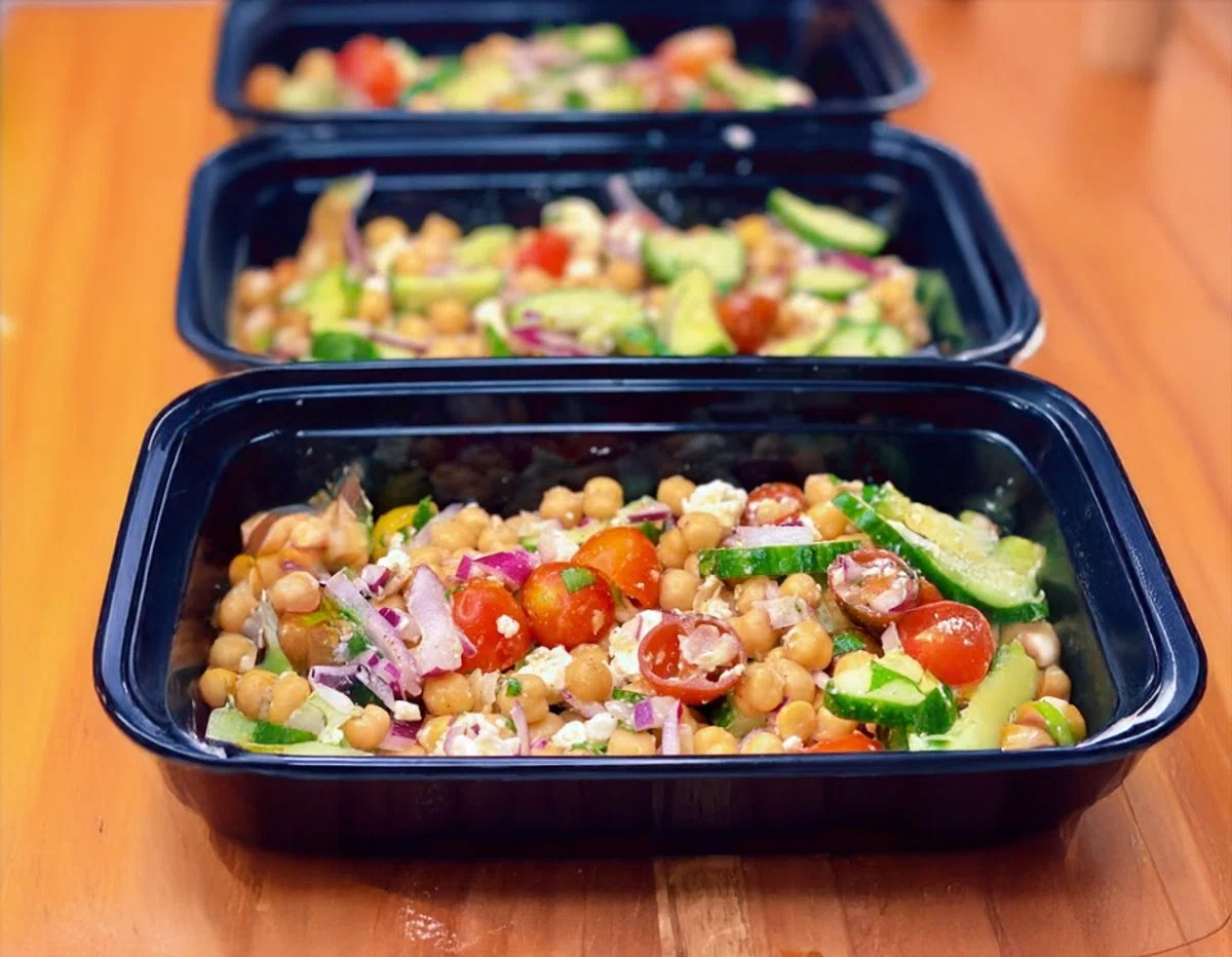 Chickpea Salad Meal Prep