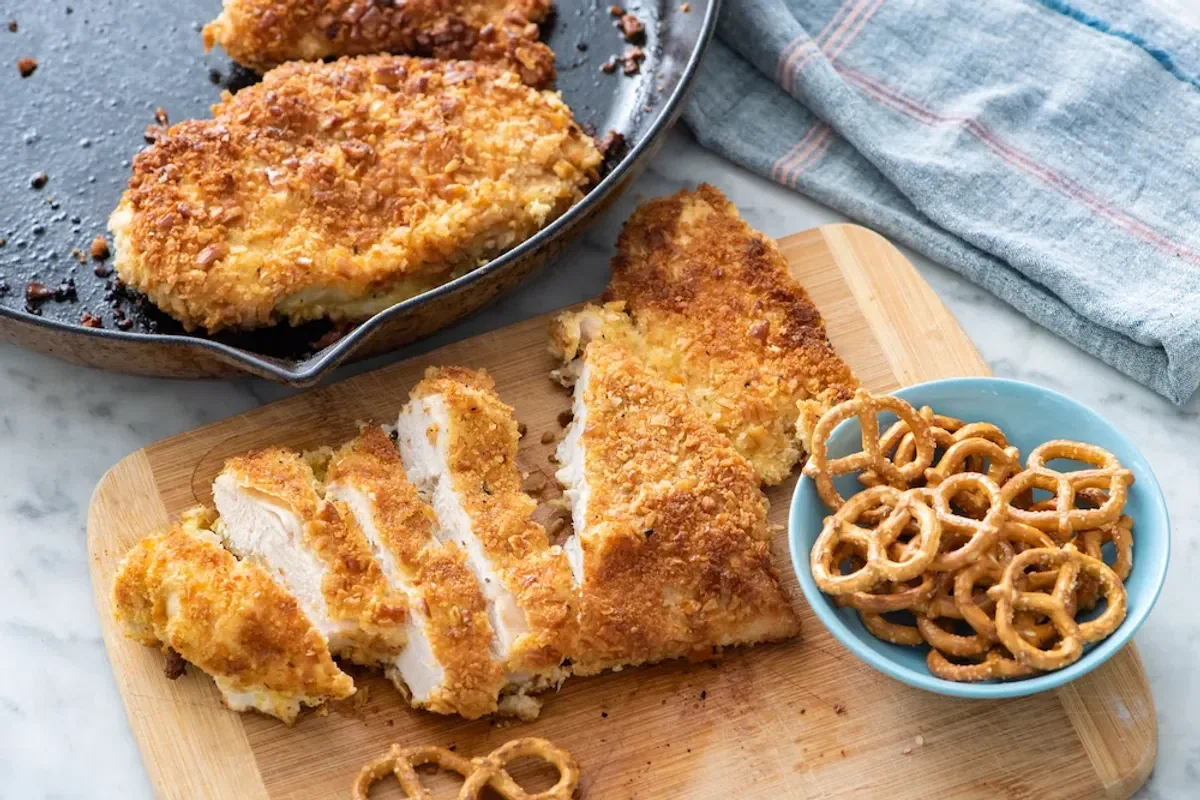 Pretzel Fried Chicken