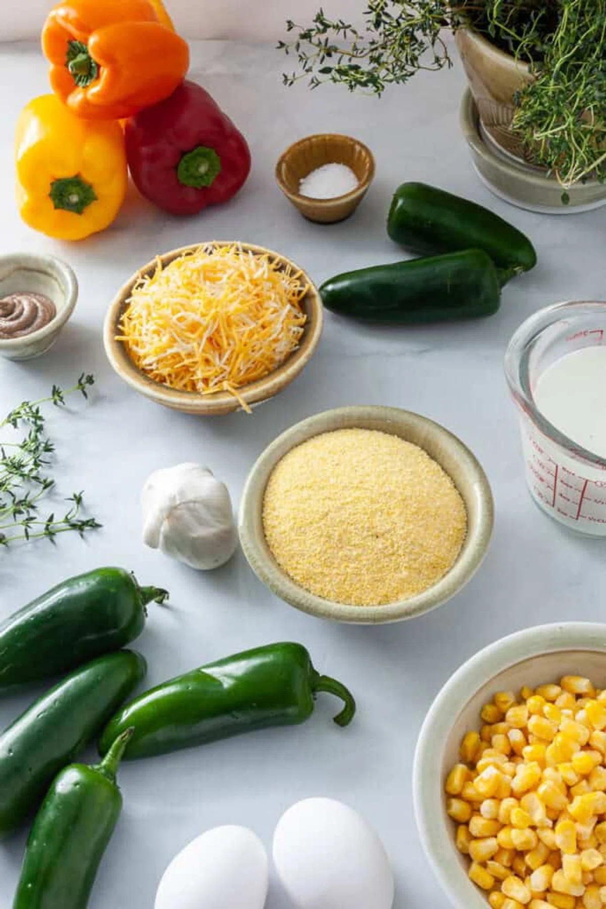 Polenta Stuffed Peppers