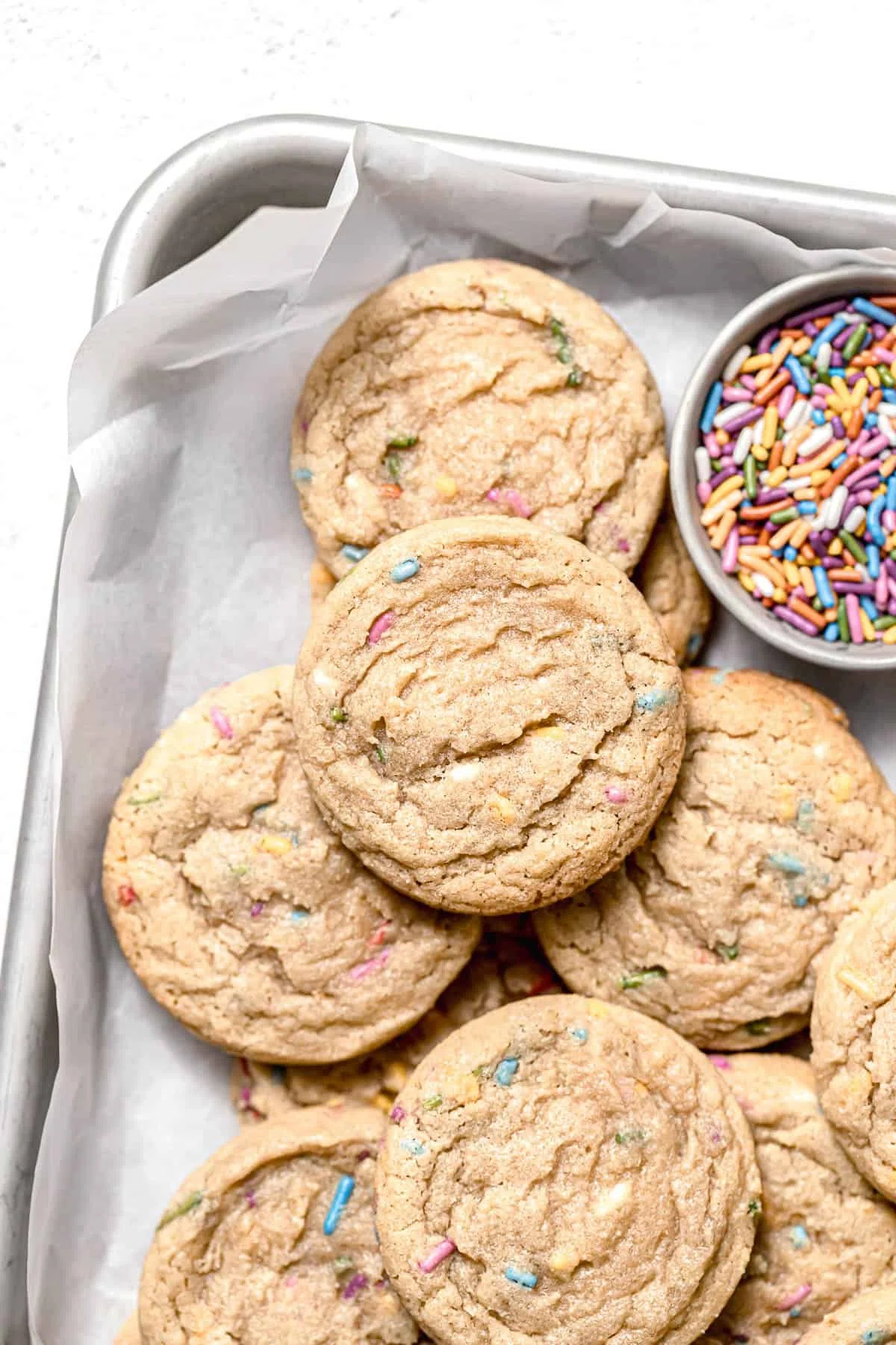 Birthday Cake Sugar Cookies