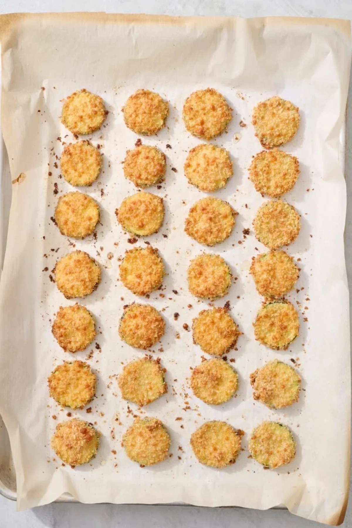 Baked Zucchini Slices