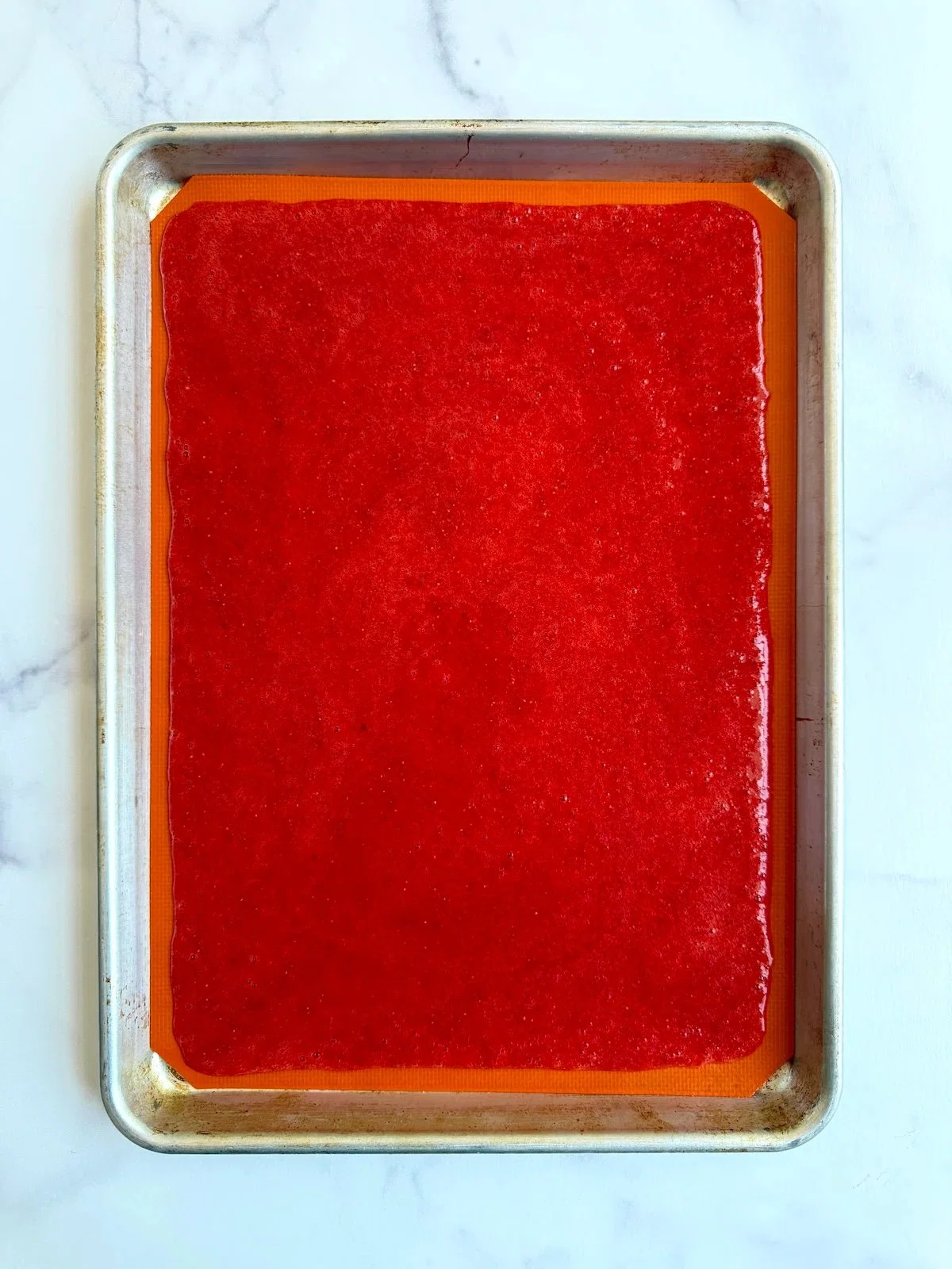 Strawberry Fruit Leather – Oven Method