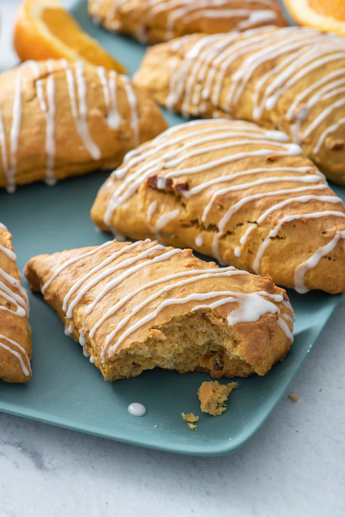Pumpkin Pecan Scones