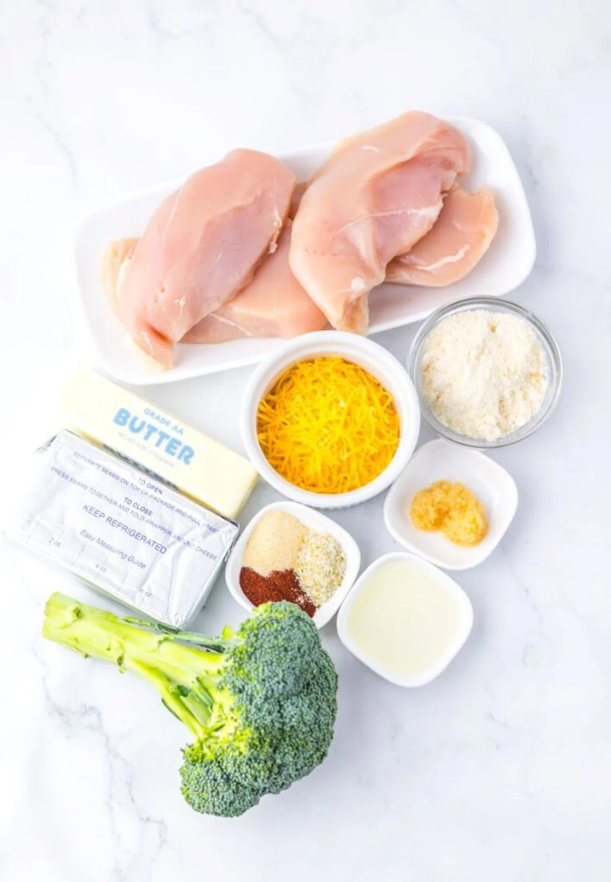 Broccoli and Cheese Stuffed Chicken