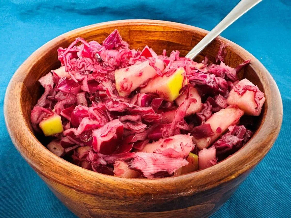 Cabbage Apple Salad
