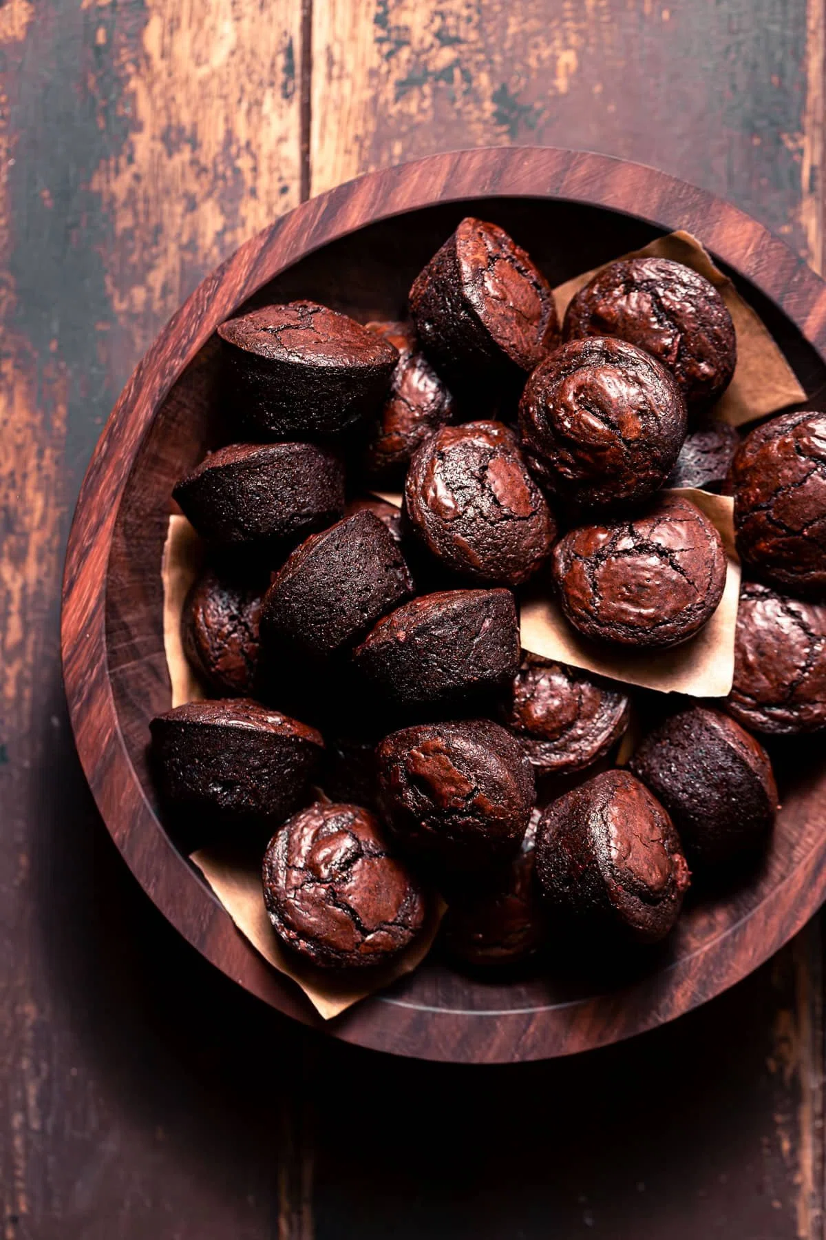 Fudgy Espresso Brownie Bites