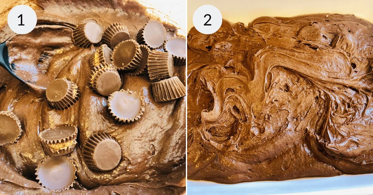 Chocolate Peanut Butter Dump Cake