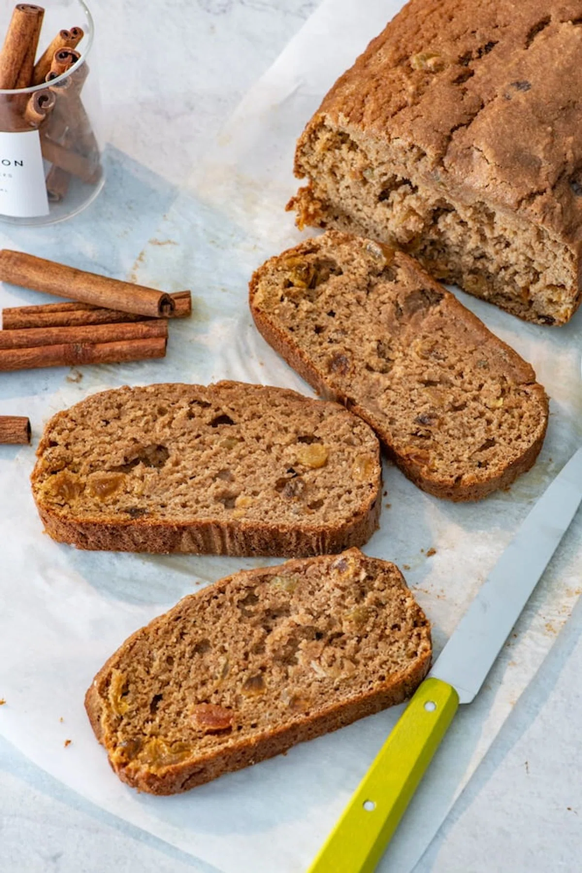 Cinnamon Raisin Quick Bread