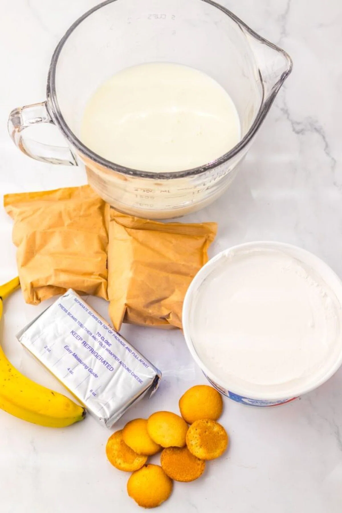 No-Bake Banana Pudding Cake