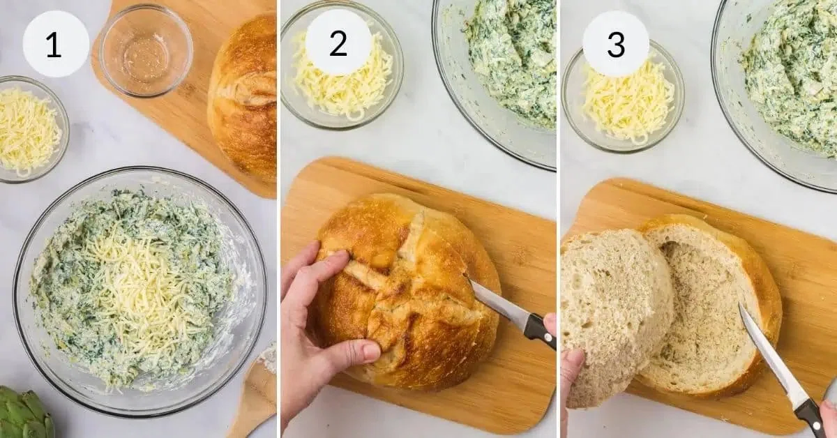 Baked Knorr Spinach Dip