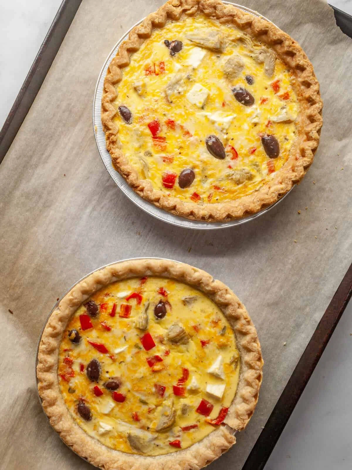 Artichoke Quiche