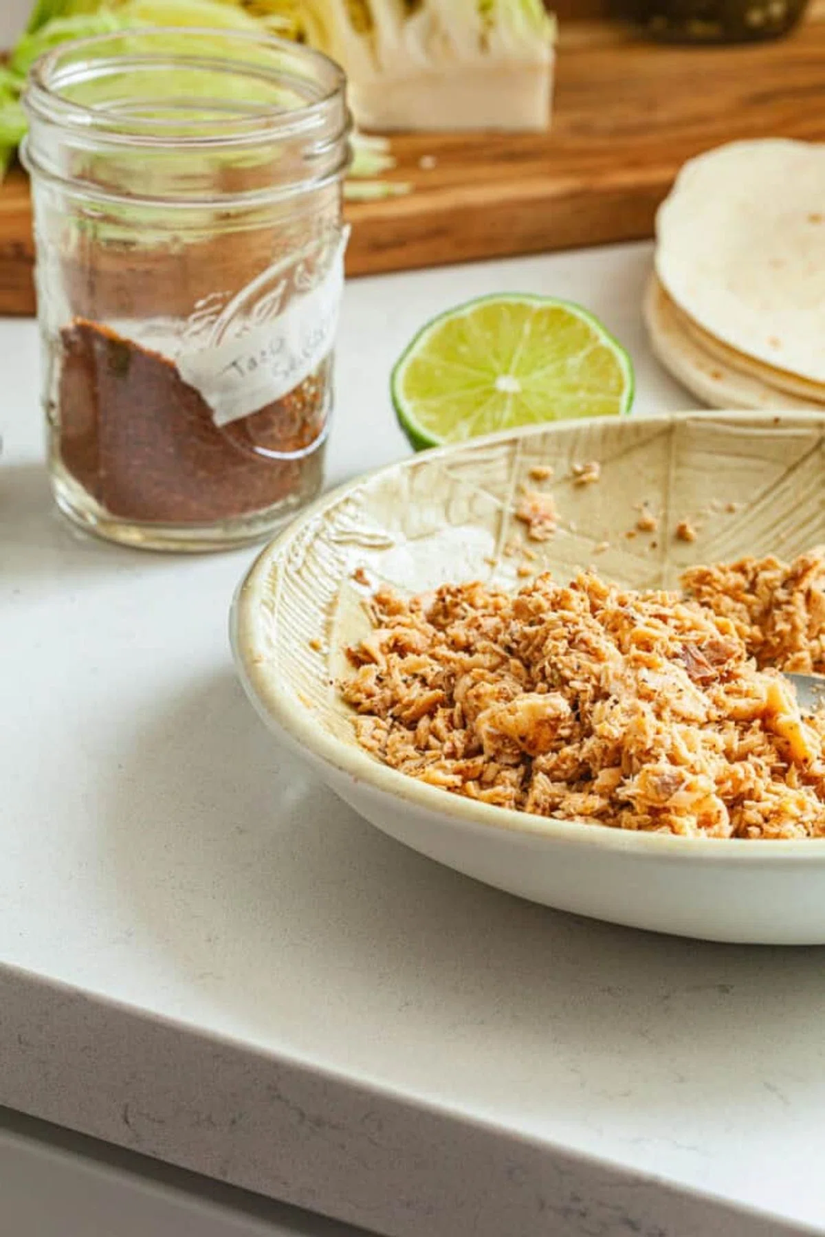Canned Salmon Tacos