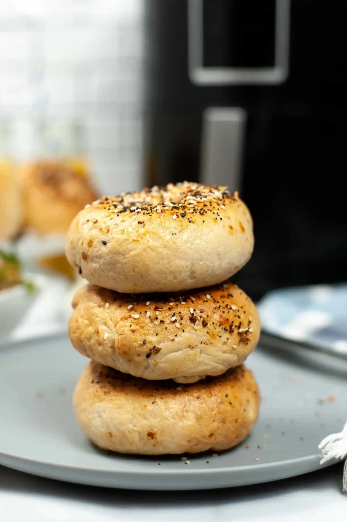 Air Fryer Everything Bagel