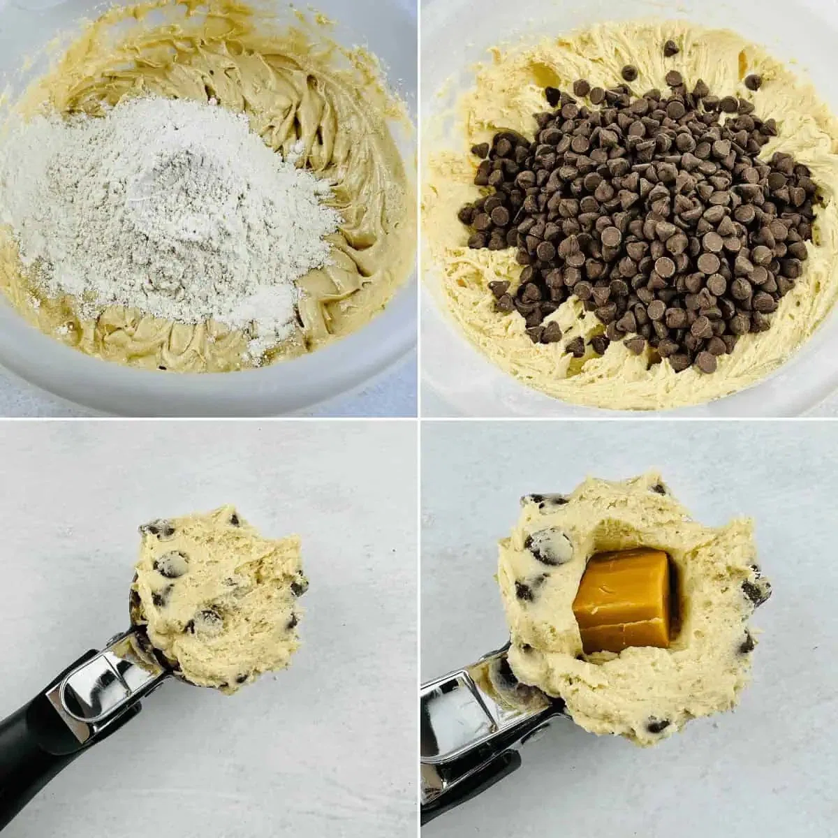 Caramel Chocolate Chip Cookies