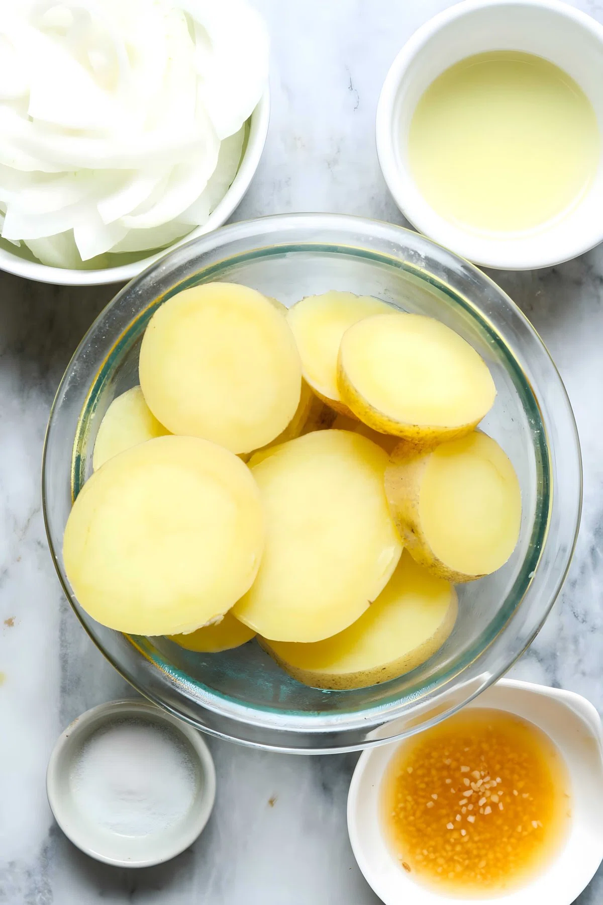 Potatoes and Onions
