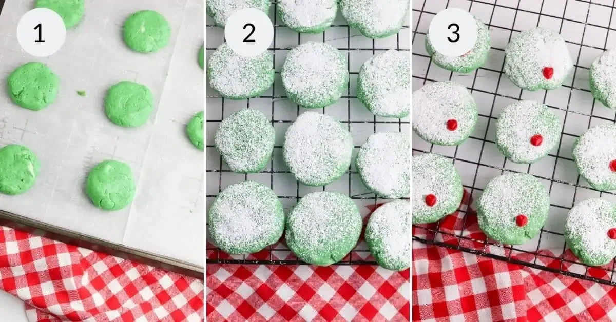 Grinch Sugar Cookies