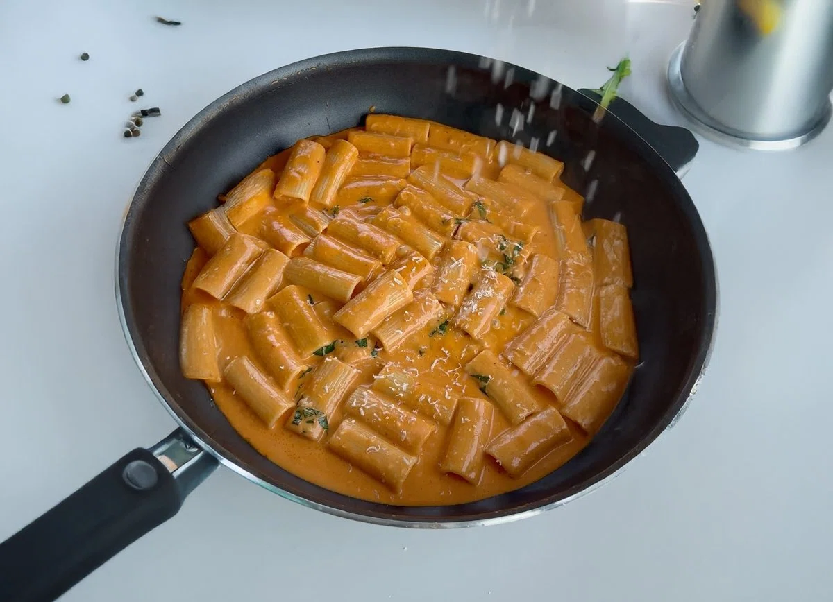 Creamy Tomato Parmesan Pasta