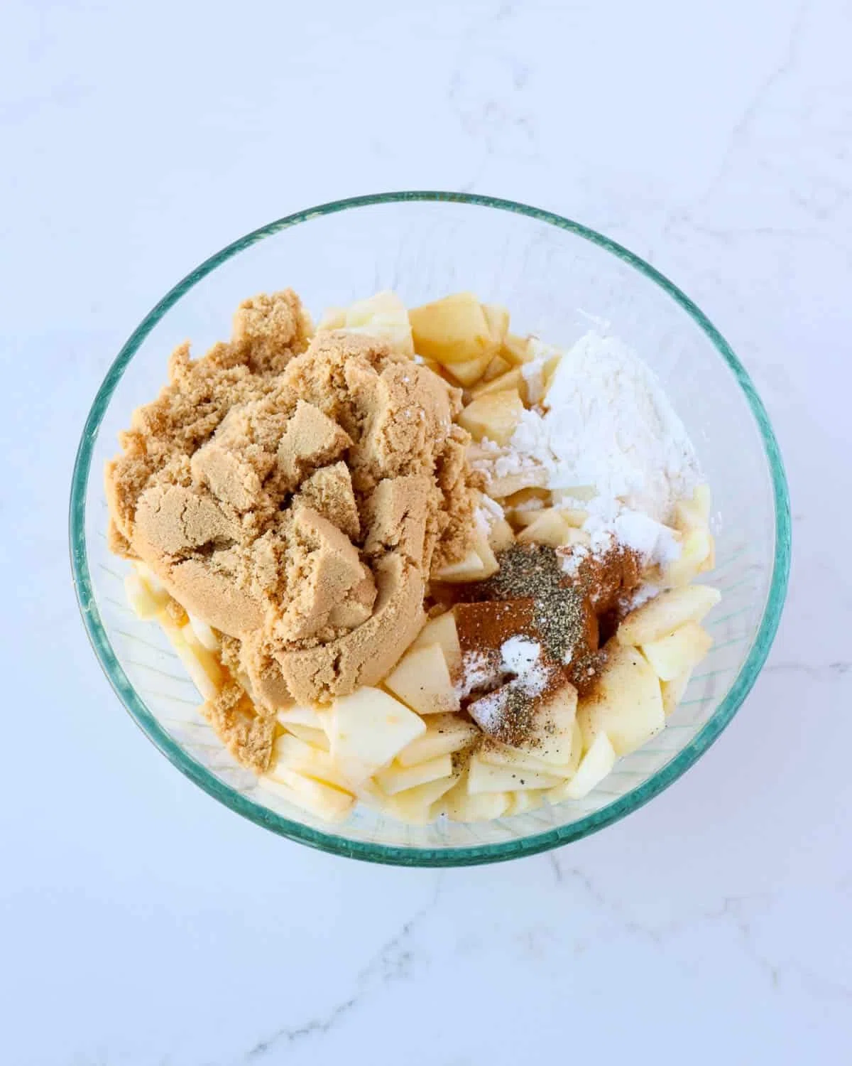 Brown Sugar Vanilla Apple Pie