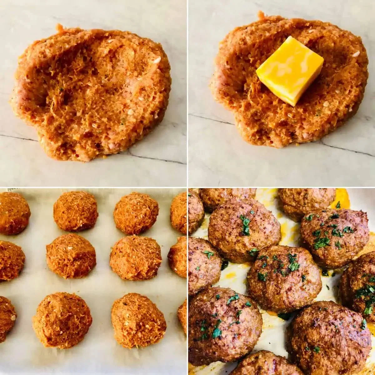 Taco Stuffed Meatballs
