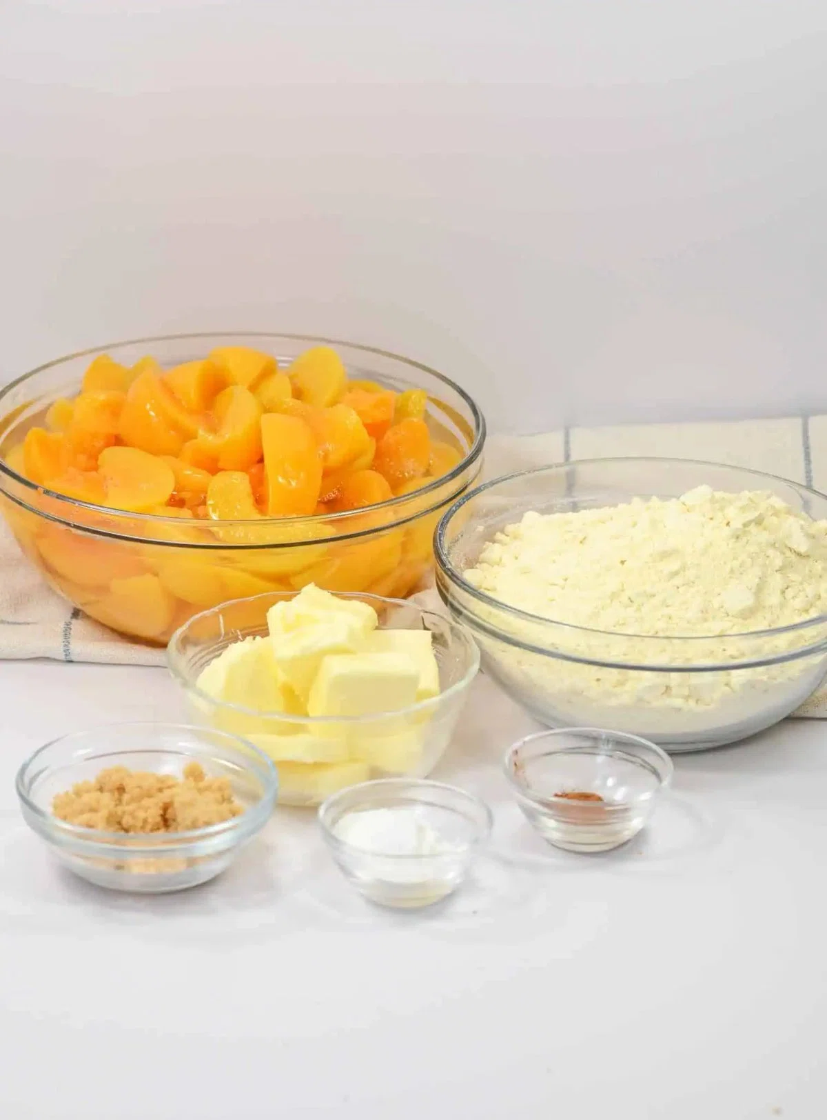 Peach Cobbler with Cake Mix